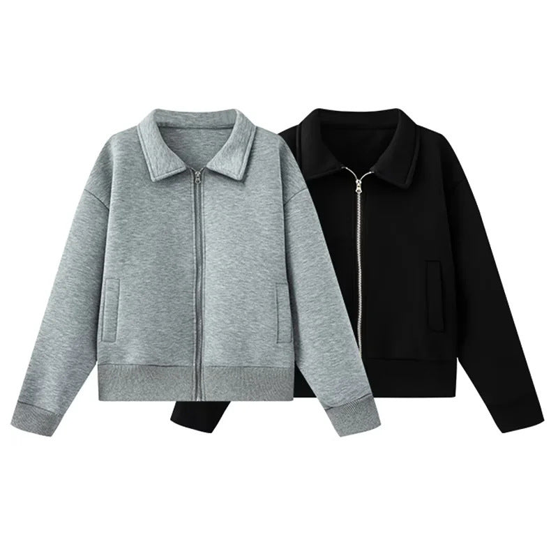 Lässiger Cardigan mit Reverskragen