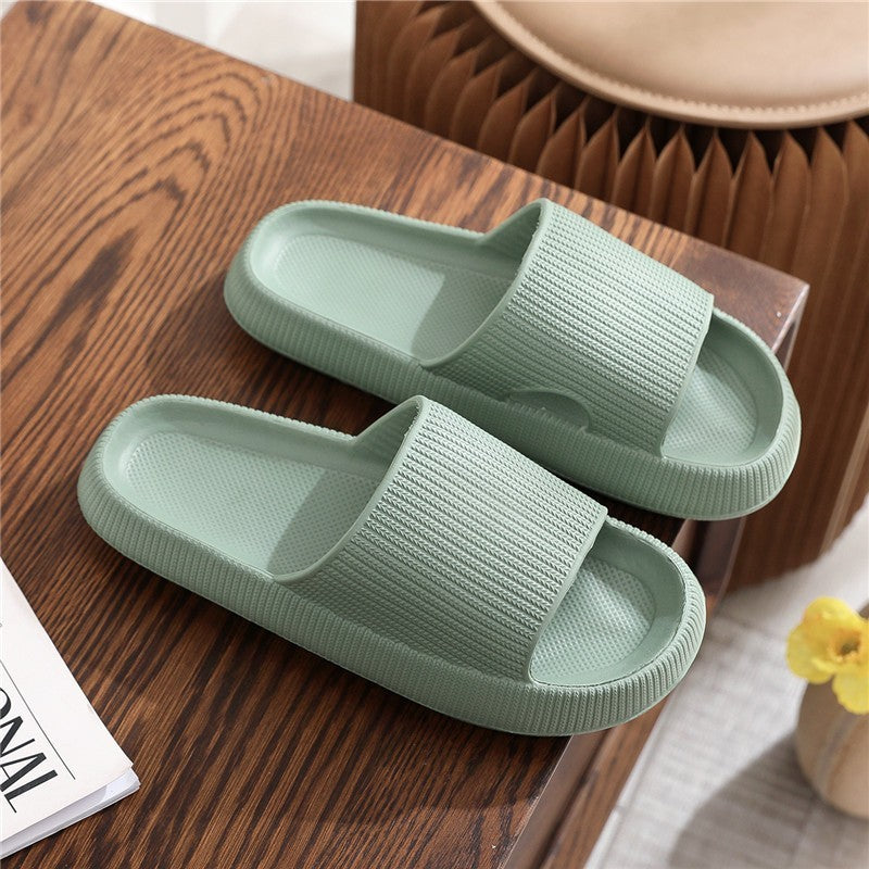 Unisex Sommer-Pantoletten – rutschfeste Slipper in Einfarbigem Design