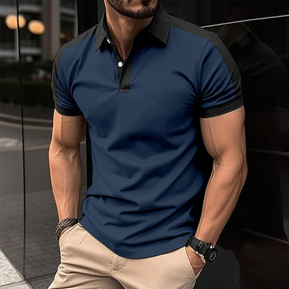 Herren Sommer Polo Shirt – Kurzarm, Business Casual, atmungsaktiv & elegant
