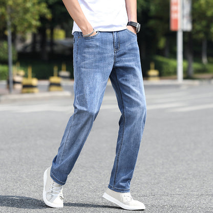 Herren Oversized Hose – Weit geschnittene, modische Straight Fit Freizeithose