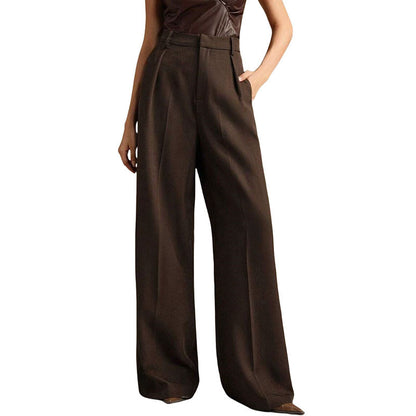 Weite Damen-Hose mit geradem Bein