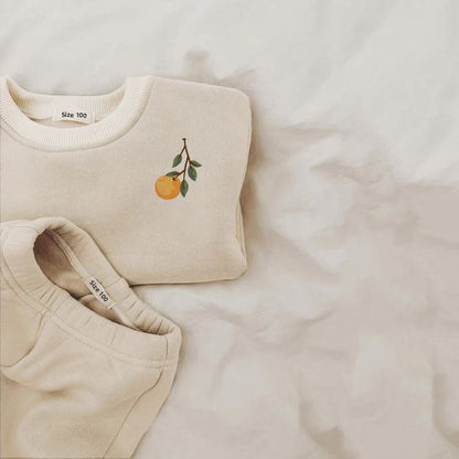 2-teiliges Baby-Winterset – Pullover & Hose mit Stickerei