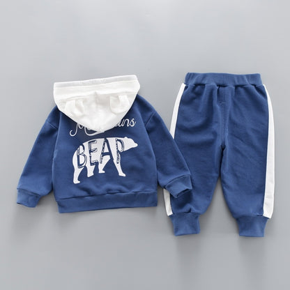 Zweiteiliges Kinder-Set – Sweater & Hose im schlichten Look