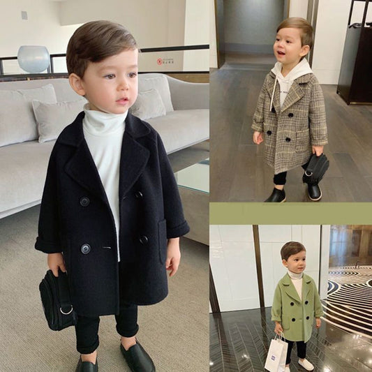 Gefütterte Kinderjacke für Herbst & Winter