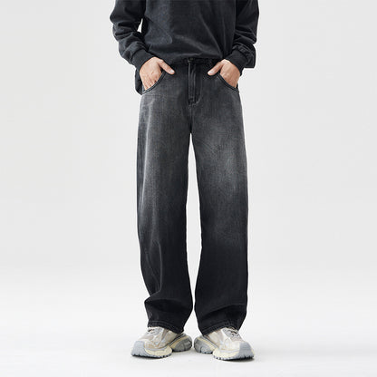 Herren Weite High Street Hose – American Style Wide Leg Pants für Urban Looks