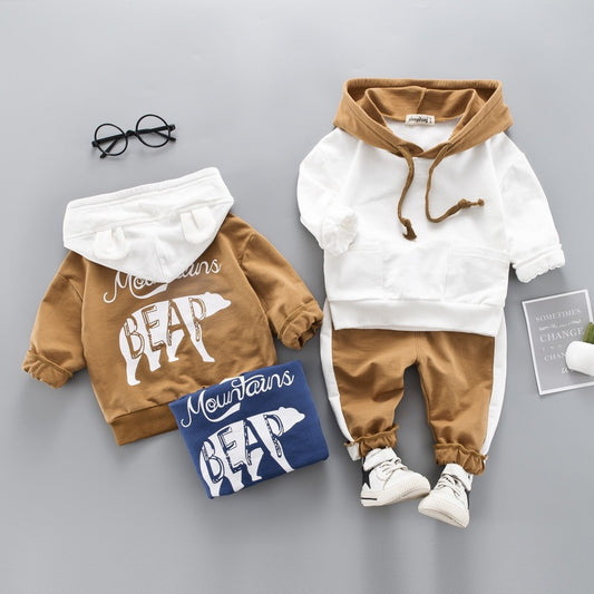 Zweiteiliges Kinder-Set – Sweater & Hose im schlichten Look