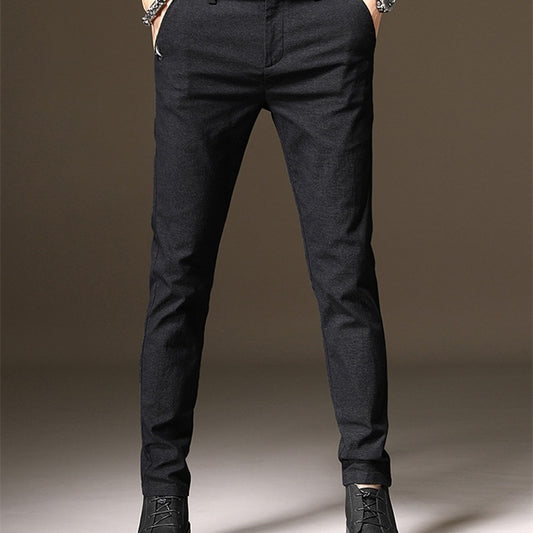 Slim Fit Herren-Jeans – Elastische Bleistift-Hose mit schmalem Schnitt für junge Männer