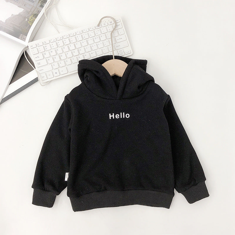 Gefütterter Kinder-Hoodie mit Kapuze