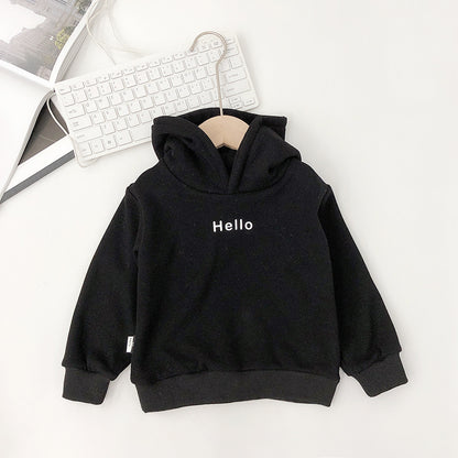 Gefütterter Kinder-Hoodie mit Kapuze