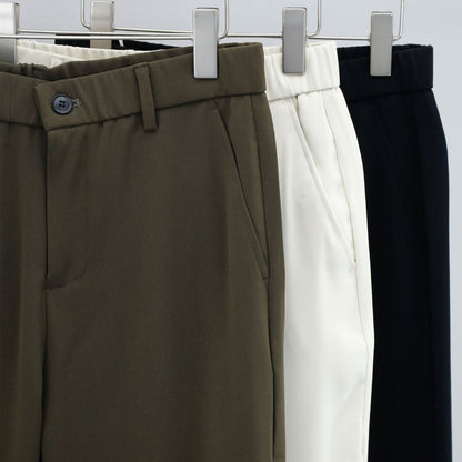 Herren Anzughose – Gerade geschnitten, twill-gewebt & vielseitig kombinierbar | Minimalistischer Stil