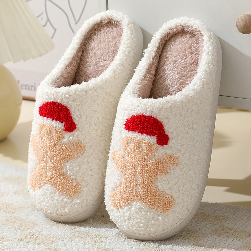 Weihnachts-Hausschuhe – Santa Furry Slippers | Unisex / Warm & Cozy