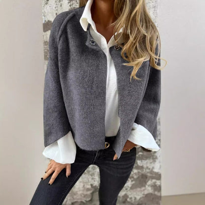 Cashmere-Look Batwing-Cardigan