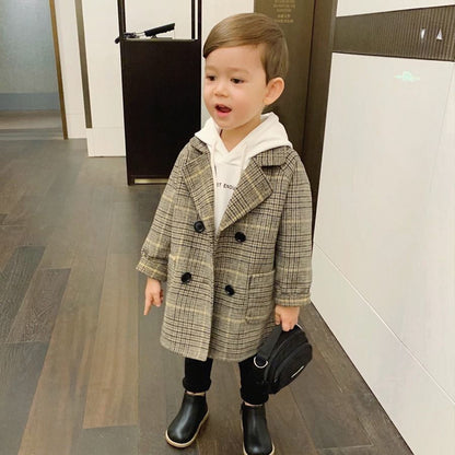 Gefütterte Kinderjacke für Herbst & Winter