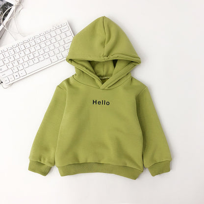 Gefütterter Kinder-Hoodie mit Kapuze