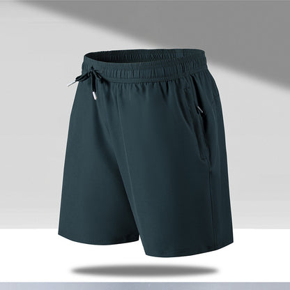 Herren Sommer-Shorts aus Ice Silk – Schnelltrocknende Strandhose in leichter Qualität