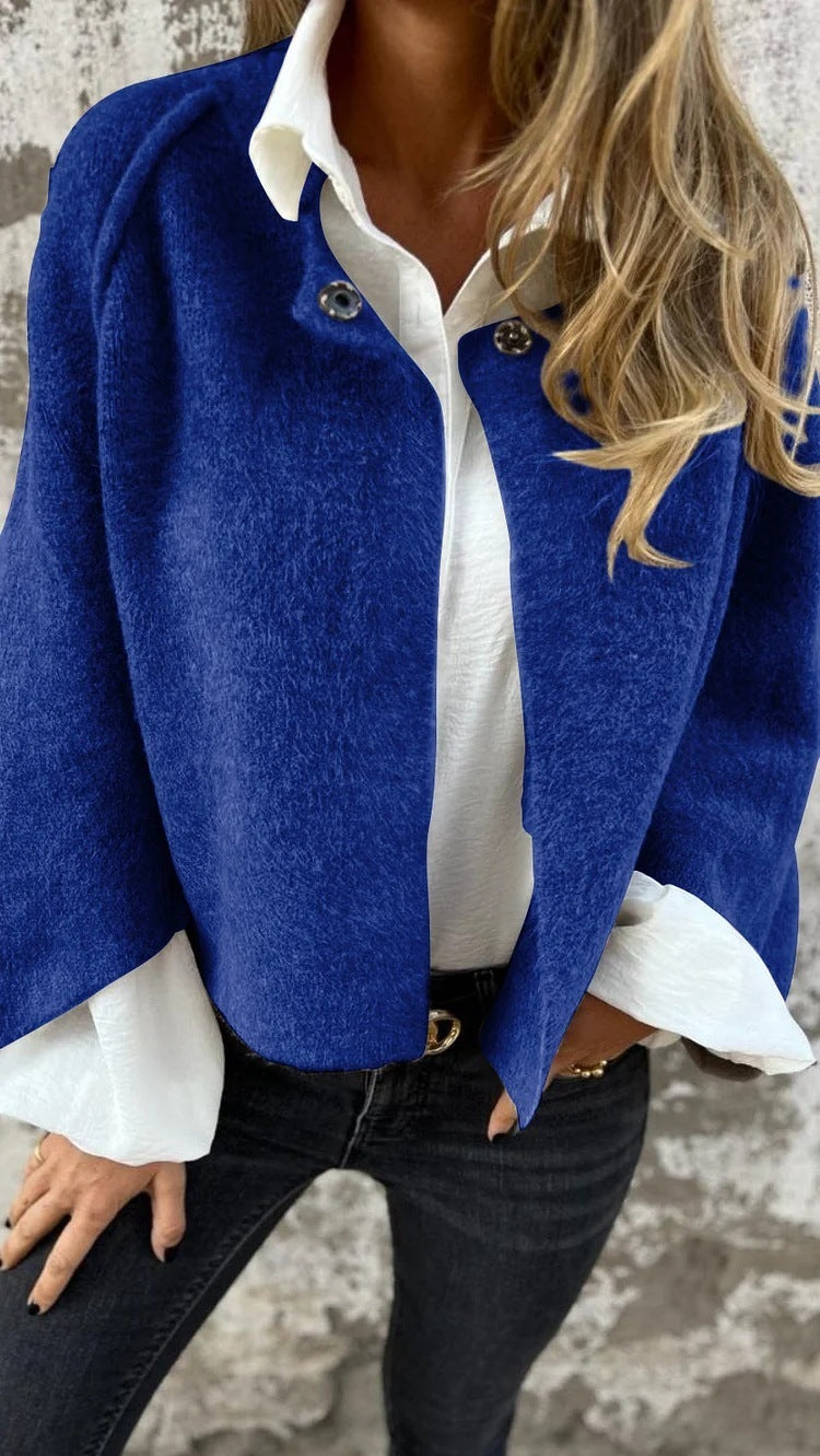 Cashmere-Look Batwing-Cardigan