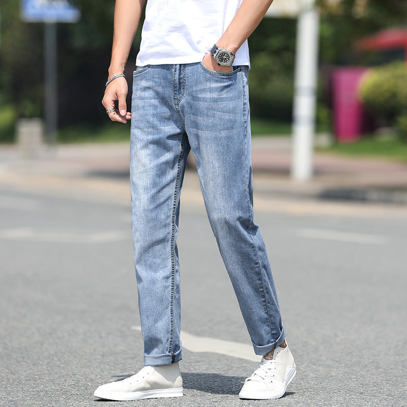 Herren Oversized Hose – Weit geschnittene, modische Straight Fit Freizeithose