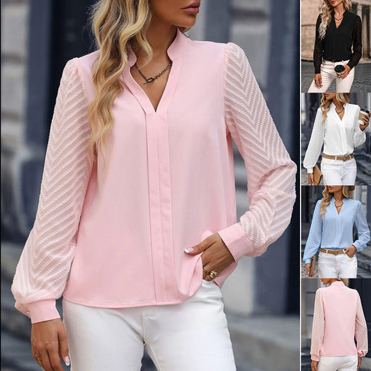 Elegante Chiffon-Bluse