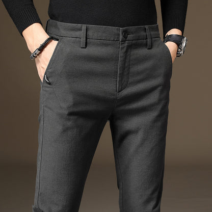 Slim Fit Herren-Jeans – Elastische Bleistift-Hose mit schmalem Schnitt für junge Männer