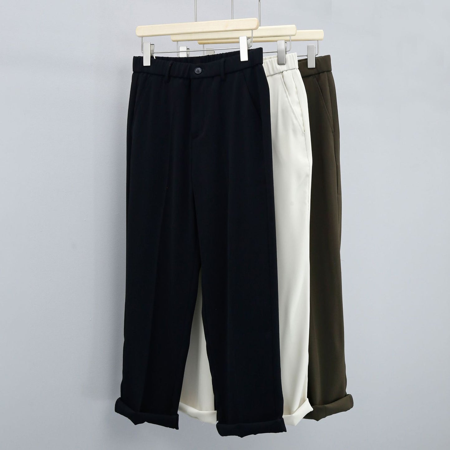 Herren Anzughose – Gerade geschnitten, twill-gewebt & vielseitig kombinierbar | Minimalistischer Stil