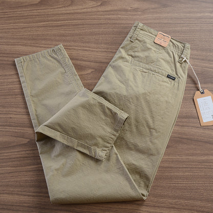 Sommer Herren Slim Fit Jogger – Atmungsaktive Hose mit elastischem Bund