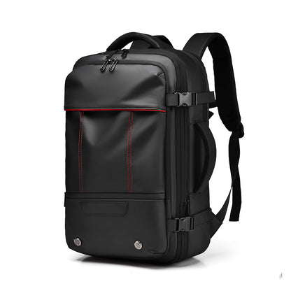 Vakuum-Rucksack für Damen & Herren – Komprimierbarer Reiserucksack mit USB & großem Volumen