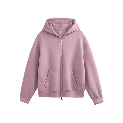 Leichter Damen Kapuzen Cardigan