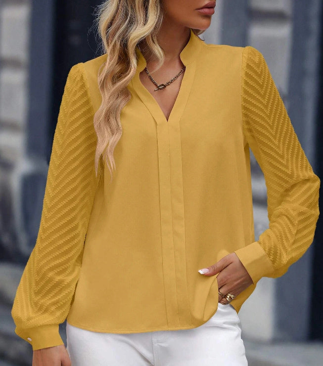 Elegante Chiffon-Bluse