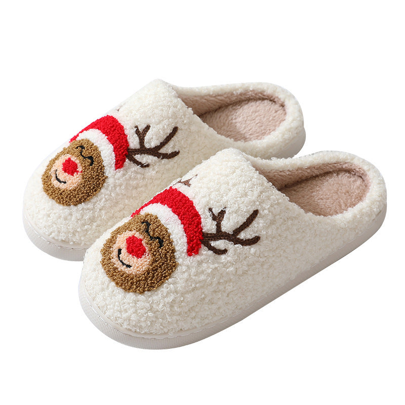 Weihnachts-Hausschuhe – Santa Furry Slippers | Unisex / Warm & Cozy