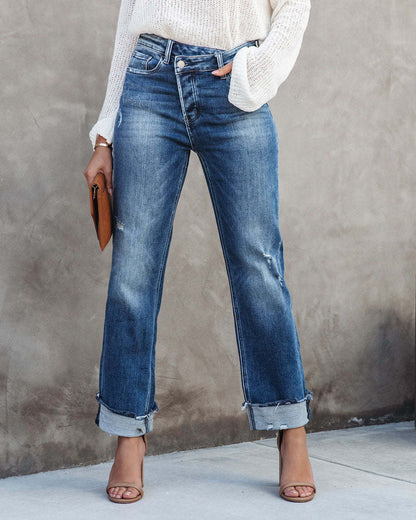 Casual Loose Fit Jeans