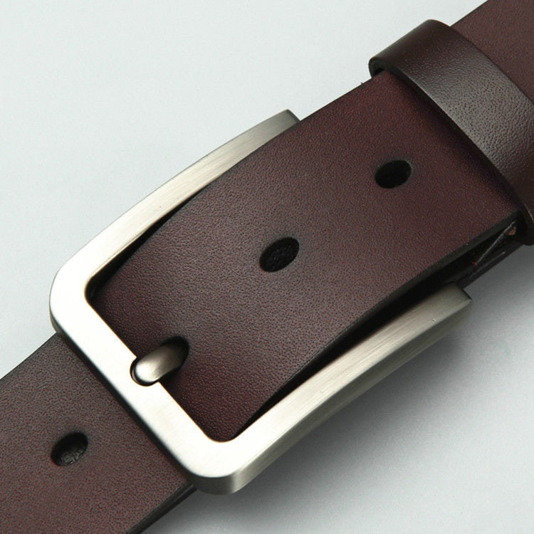 Echter Leder-Gürtel für Herren – Rindsleder mit Dornschließe & klassischem Design