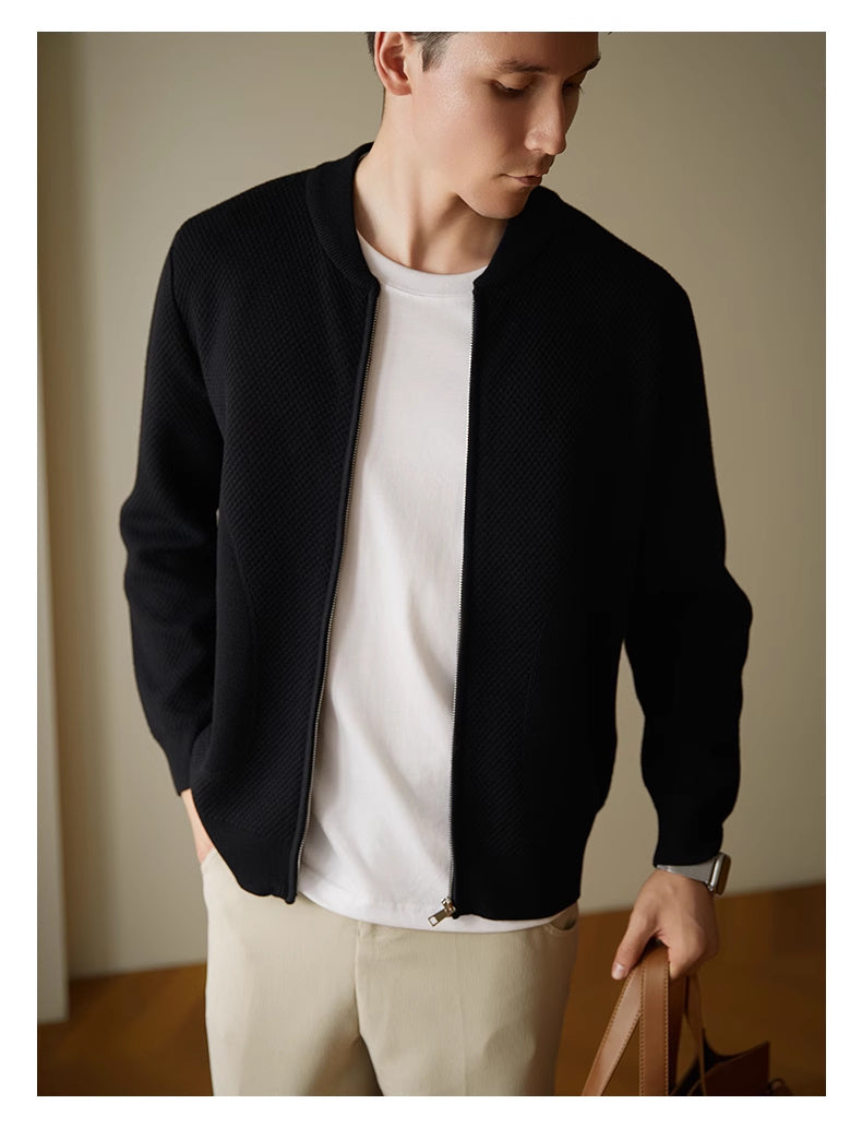 Herren Strick-Cardigan mit Wollanteil – Lässig, warm & stylisch für Herbst und Winter