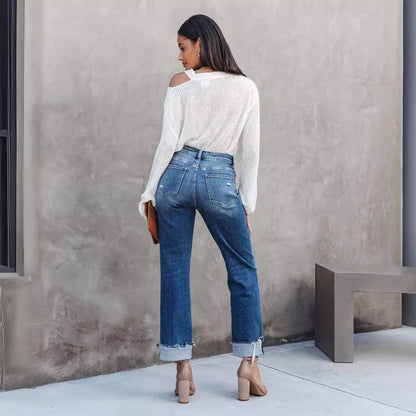 Casual Loose Fit Jeans