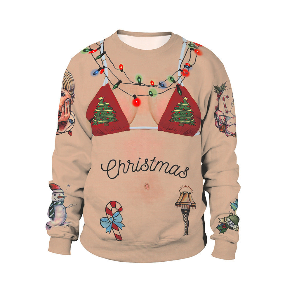 Weihnachts-Pullover  Digital Print | Unisex