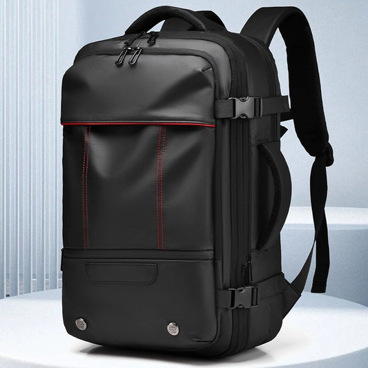 Vakuum-Rucksack für Damen & Herren – Komprimierbarer Reiserucksack mit USB & großem Volumen