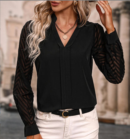Elegante Chiffon-Bluse