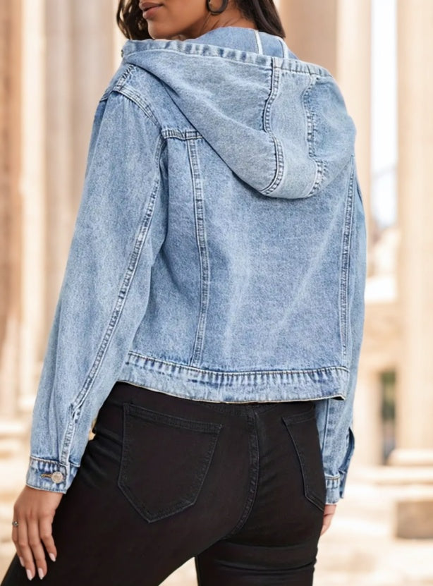 Damen Jeansjacke – Zeitlos, Stylisch & Vielseitig kombinierbar