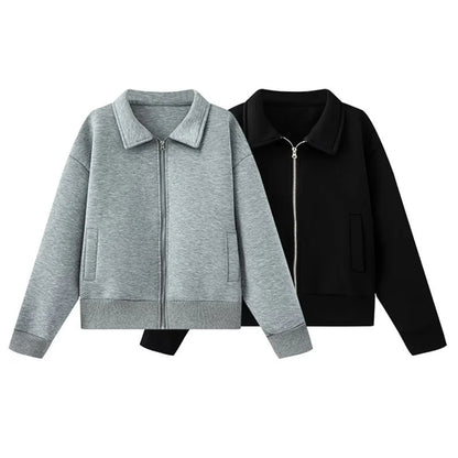 Lässiger Cardigan mit Reverskragen