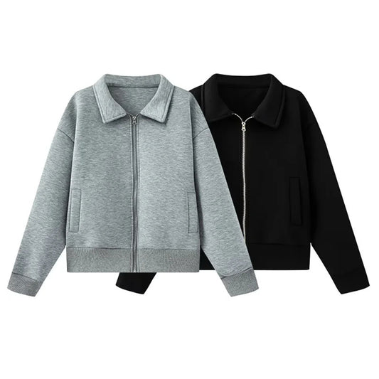 Lässiger Cardigan mit Reverskragen