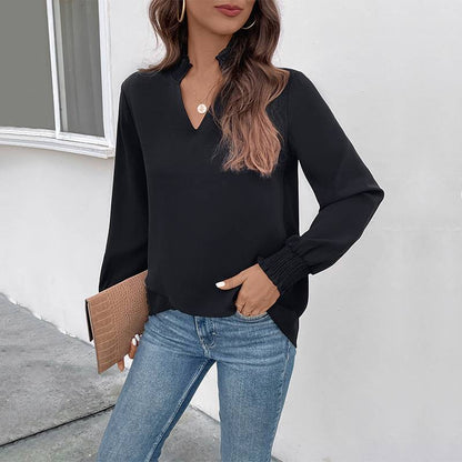 Trendiges Damen-Shirt mit Raffdetails