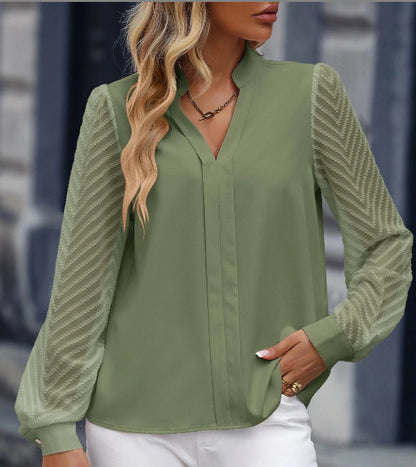 Elegante Chiffon-Bluse